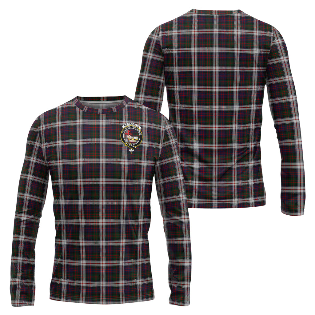 macdonald-dress-tartan-long-sleeve-t-shirt-with-family-crest