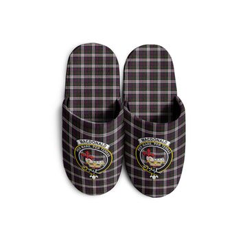 MacDonald Dress Tartan Home Slippers with Family Crest