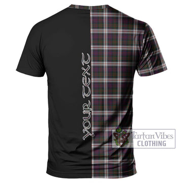 MacDonald Dress Tartan T-Shirt with Family Crest and Half Of Me Style