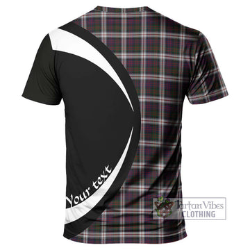 MacDonald Dress Tartan T-Shirt with Family Crest Circle Style