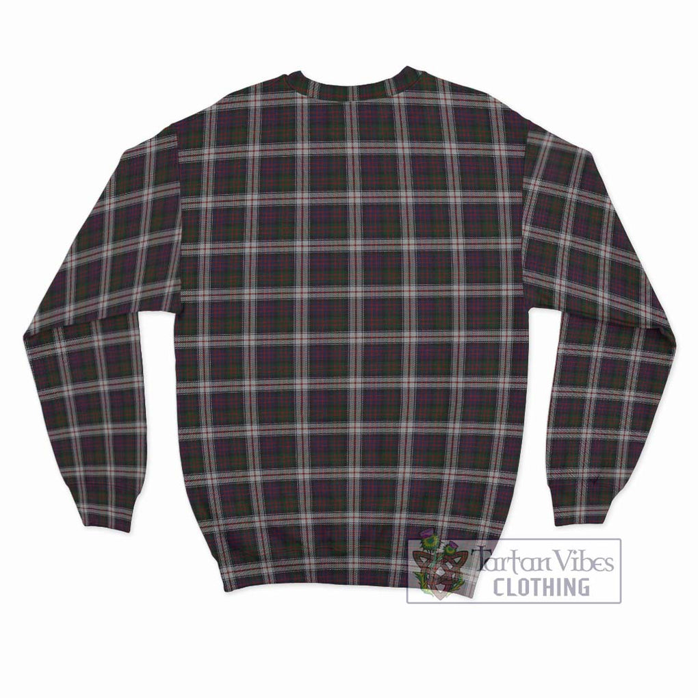 MacDonald Dress Tartan Sweatshirt with Family Crest DNA In Me Style - Tartanvibesclothing Shop