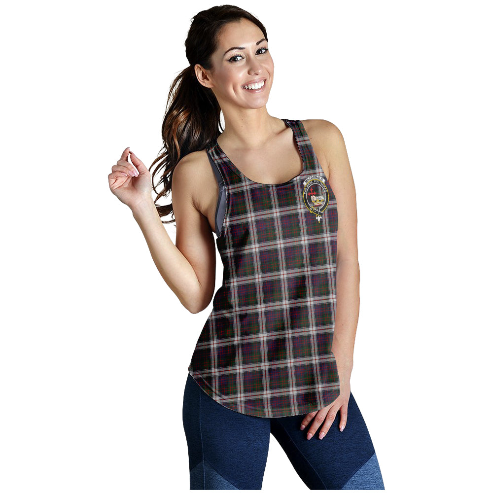 macdonald-dress-tartan-women-racerback-tanks-with-family-crest