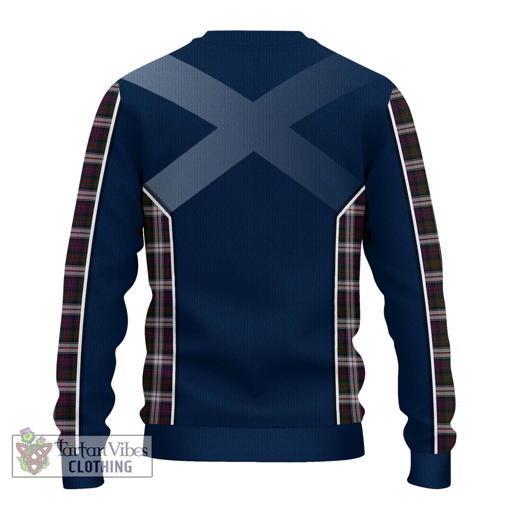 MacDonald Dress Tartan Knitted Sweater with Family Crest and Lion Rampant Vibes Sport Style - Tartan Vibes Clothing