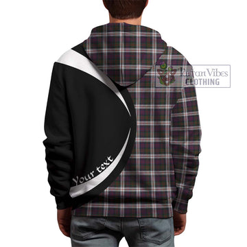 MacDonald Dress Tartan Hoodie with Family Crest Circle Style