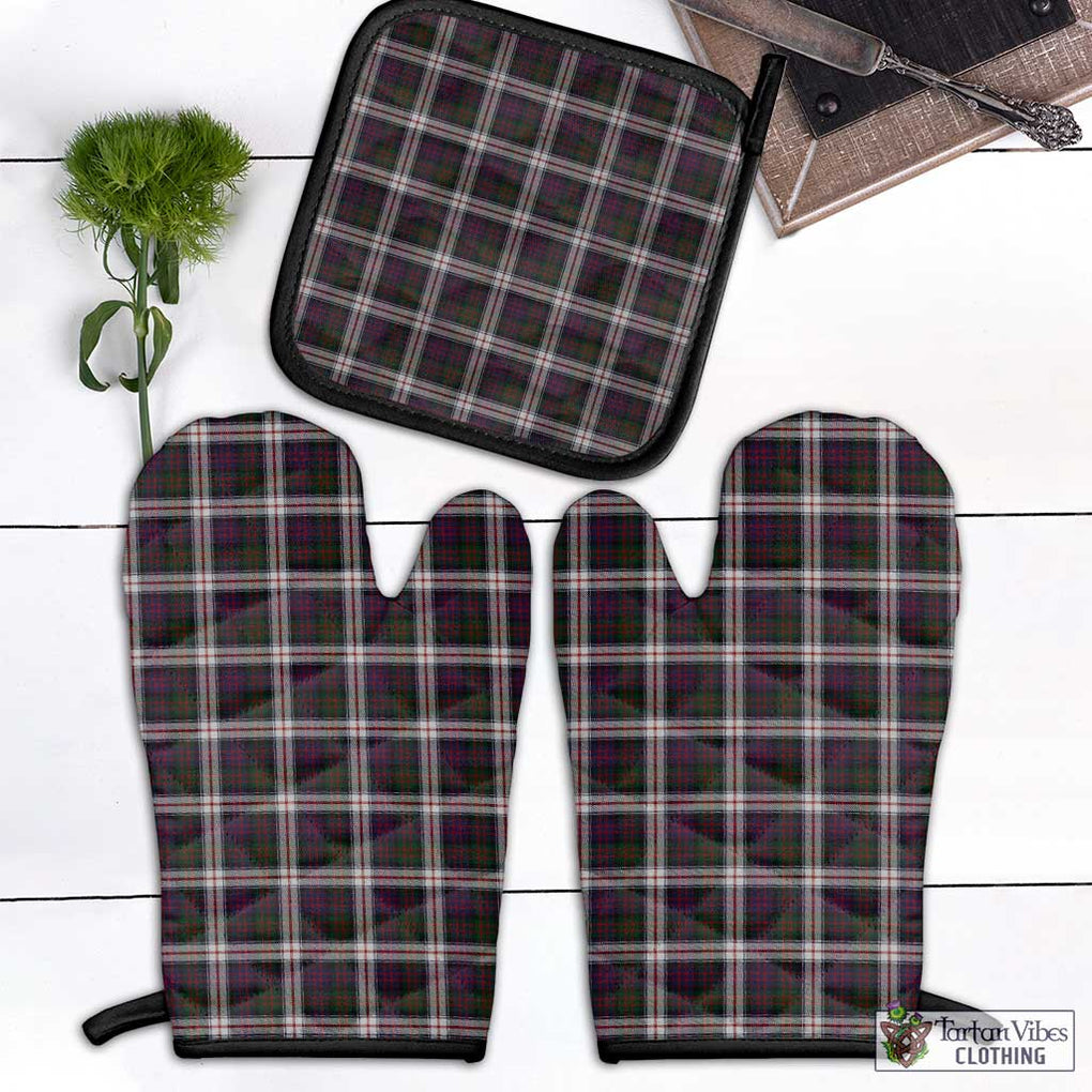 MacDonald Dress Tartan Combo Oven Mitt & Pot-Holder Combo 1 Oven Mitt & 1 Pot-Holder Black - Tartan Vibes Clothing