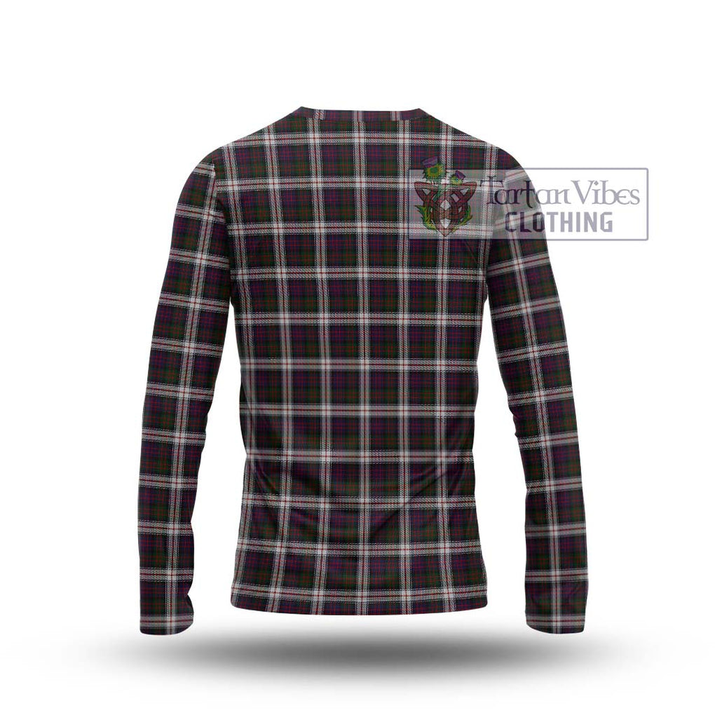 MacDonald Dress Tartan Long Sleeve T-Shirt with Family Crest DNA In Me Style - Tartanvibesclothing Shop