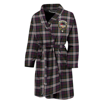 MacDonald Dress Tartan Bathrobe with Family Crest