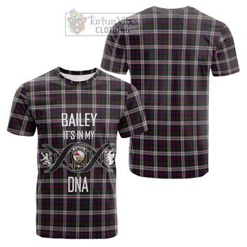 MacDonald Dress Tartan Cotton T-shirt with Family Crest DNA In Me Style