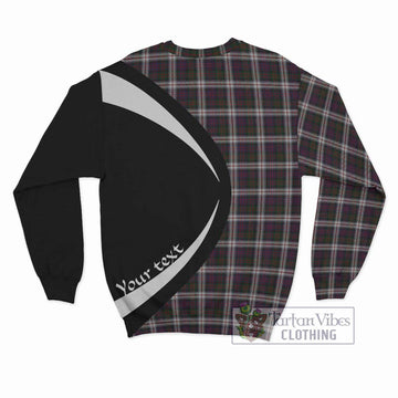 MacDonald Dress Tartan Sweatshirt with Family Crest Circle Style