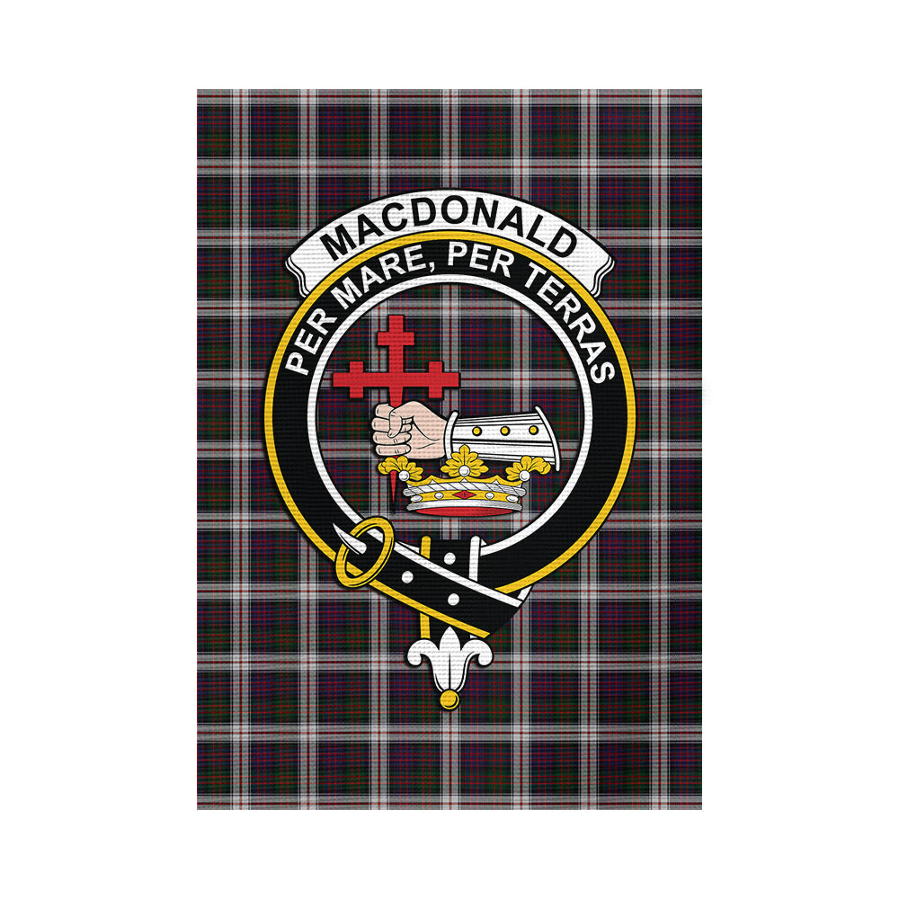 MacDonald Dress Tartan Flag with Family Crest - Tartan Vibes Clothing