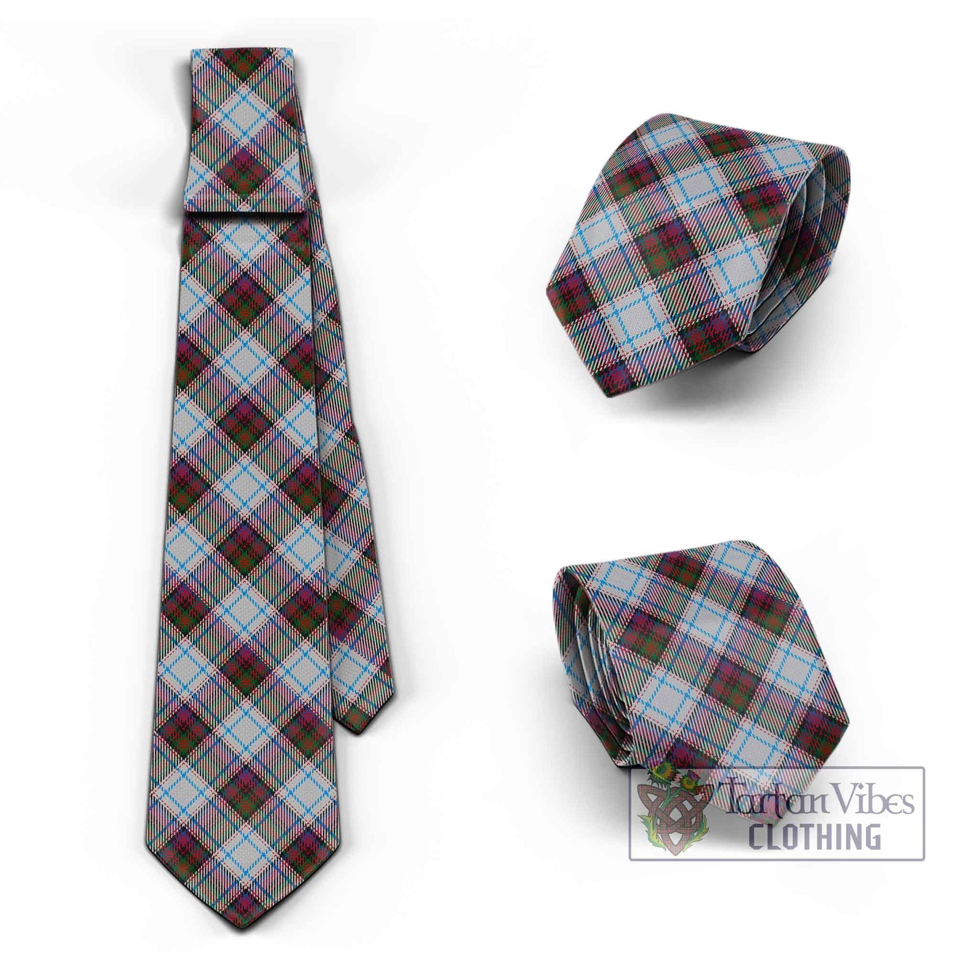 Tartan Vibes Clothing MacDonald Dress Ancient Tartan Classic Necktie Cross Style