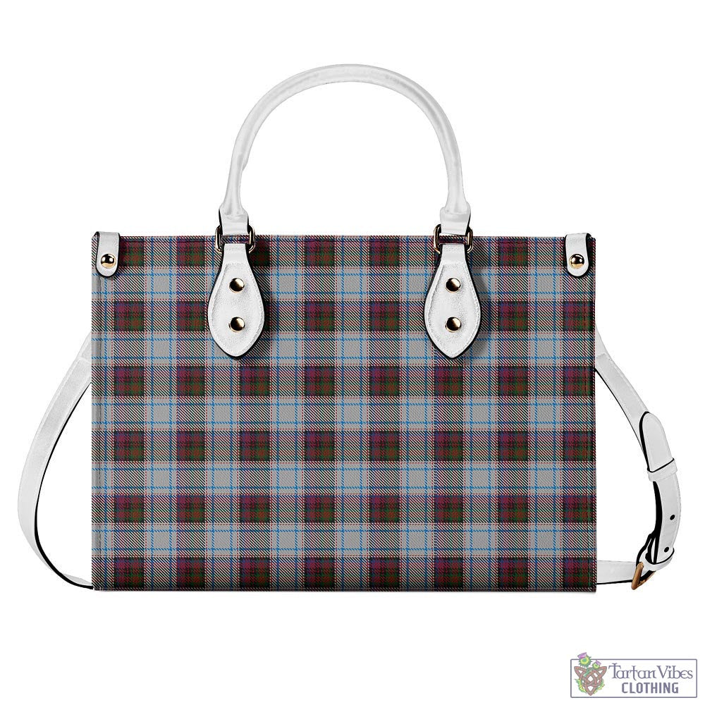 Tartan Vibes Clothing MacDonald Dress Ancient Tartan Luxury Leather Handbags