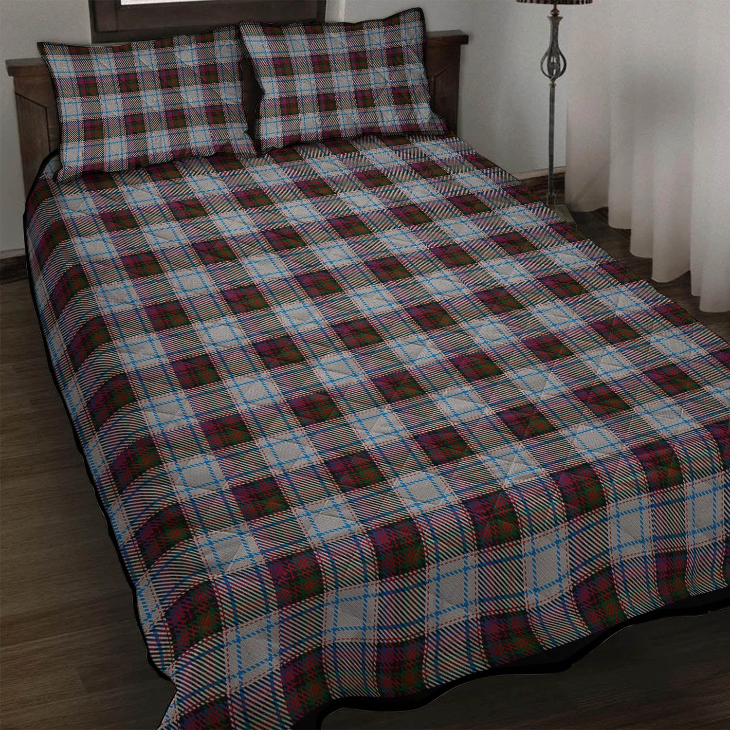 MacDonald Dress Ancient Tartan Quilt Bed Set - Tartanvibesclothing