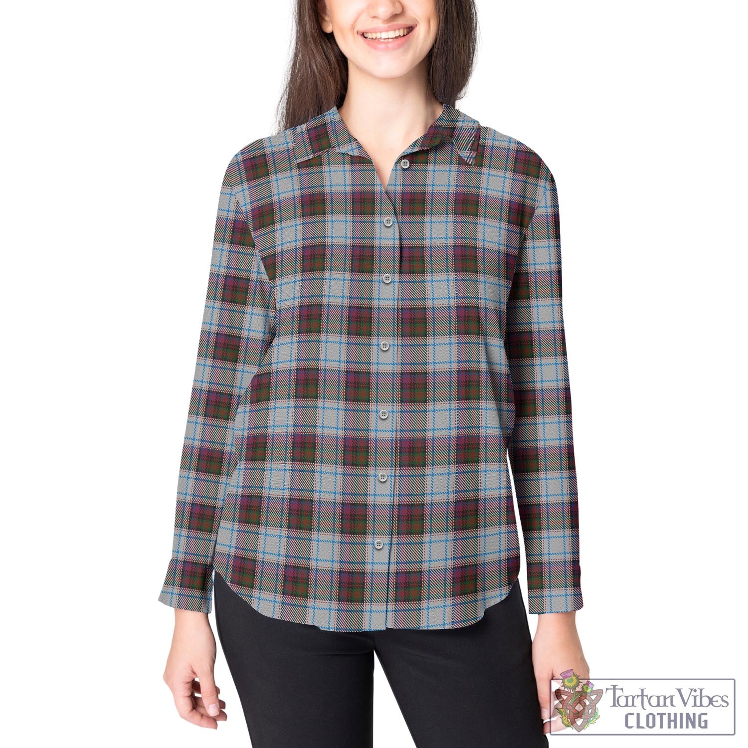 MacDonald Dress Ancient Tartan Womens Casual Shirt