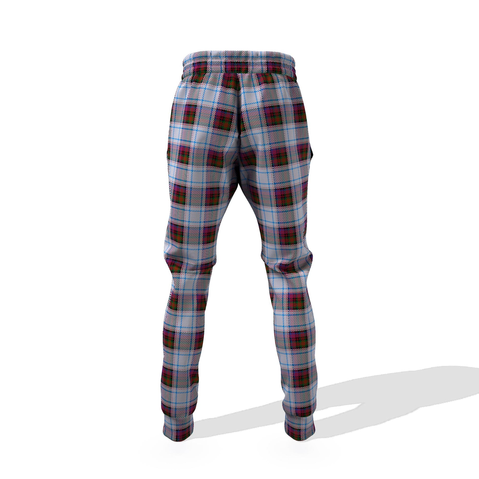 MacDonald Dress Ancient Tartan Joggers Pants with Family Crest - Tartanvibesclothing