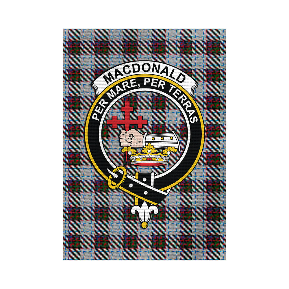 MacDonald Dress Ancient Tartan Flag with Family Crest - Tartan Vibes Clothing