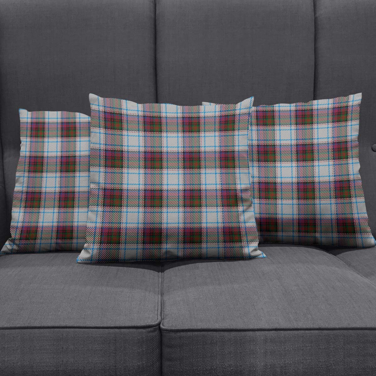 MacDonald Dress Ancient Tartan Pillow Cover - Tartanvibesclothing