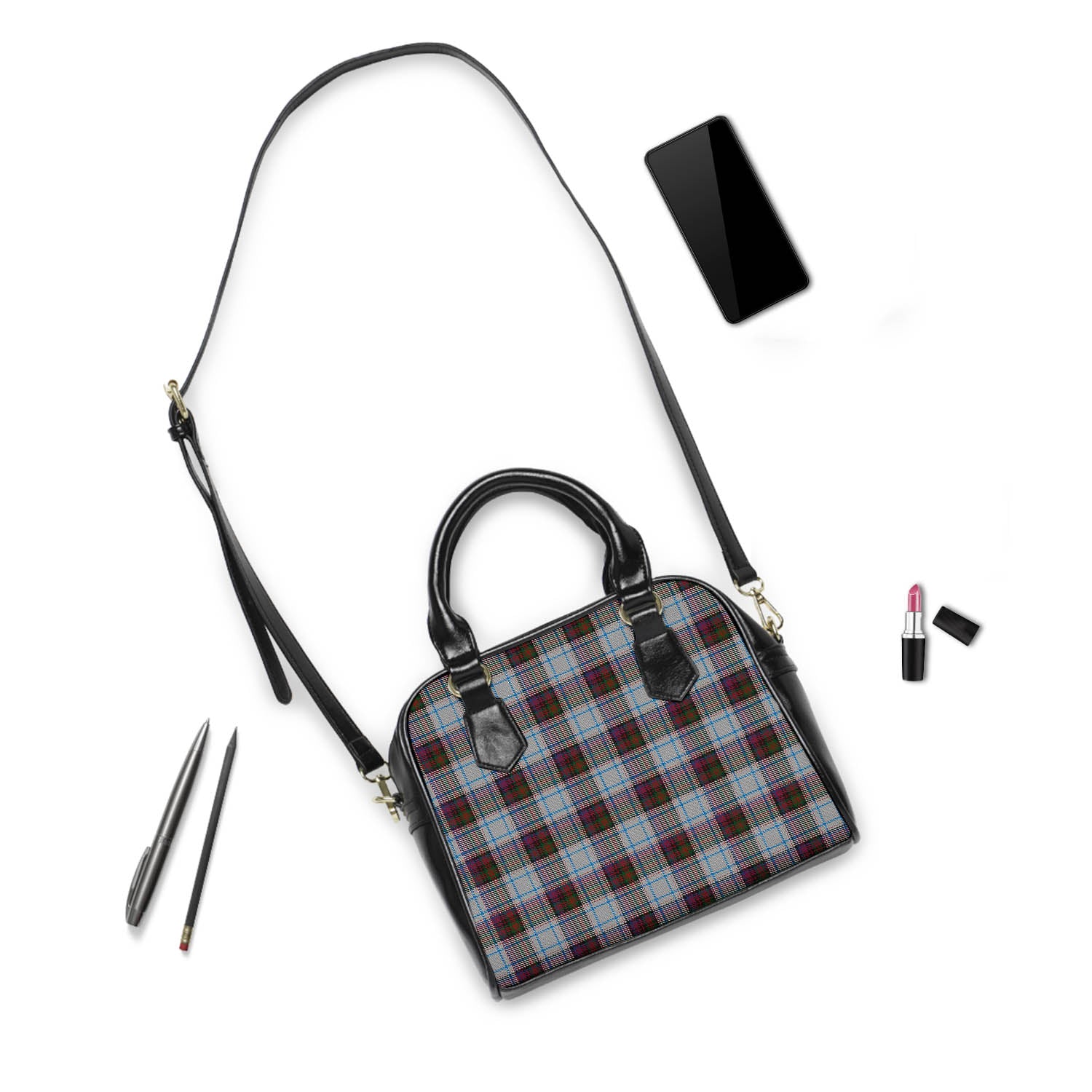 MacDonald Dress Ancient Tartan Shoulder Handbags - Tartanvibesclothing