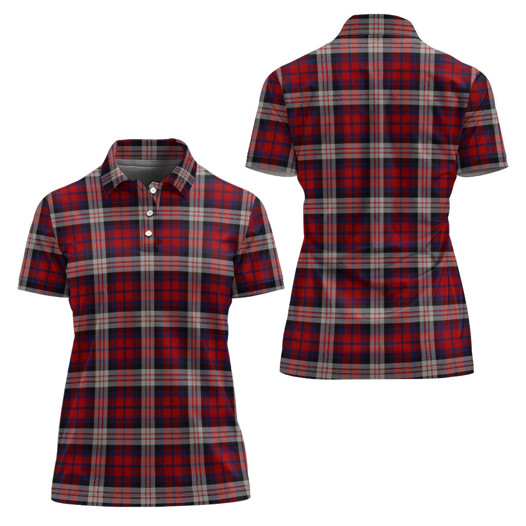 MacDonald Dress Irish Tartan Polo Shirt For Women Women - Tartan Vibes Clothing