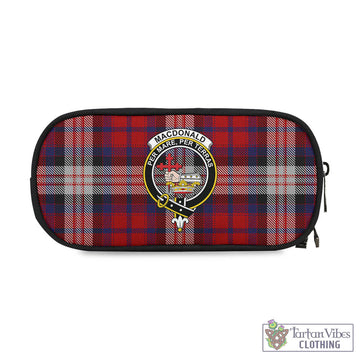 MacDonald Dress Irish Tartan Pen and Pencil Case with Family Crest