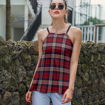 MacDonald Dress Irish Tartan Loose Halter Neck Camisole