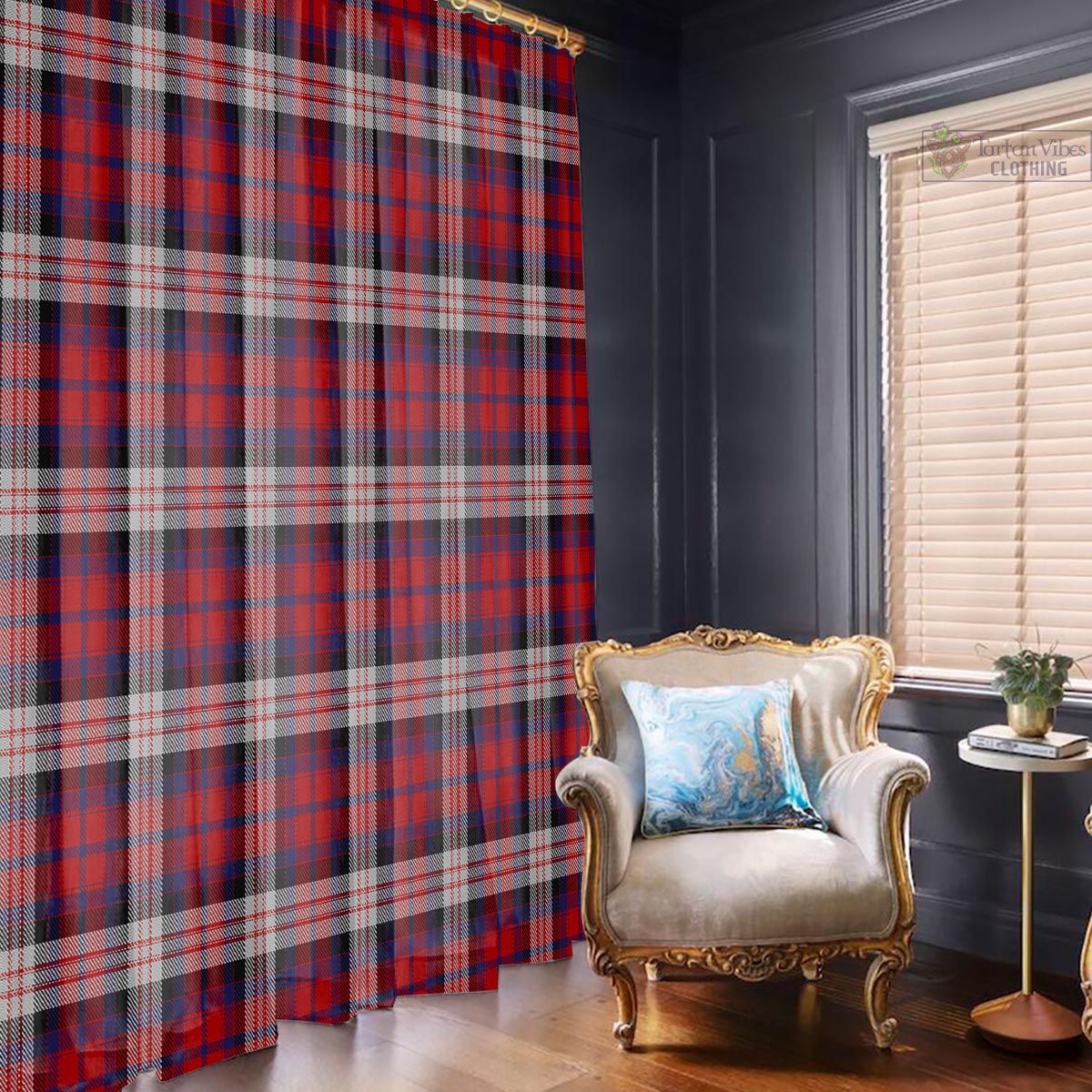 MacDonald Dress Irish Tartan Window Curtain