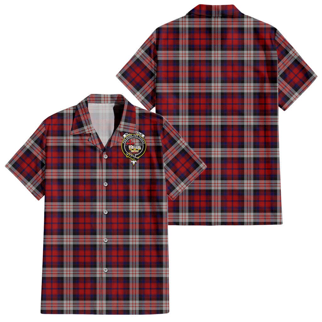 macdonald-dress-irish-tartan-short-sleeve-button-down-shirt-with-family-crest