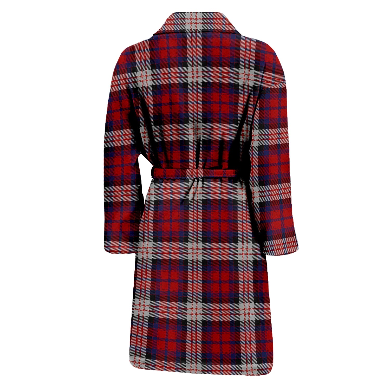 MacDonald Dress Irish Tartan Bathrobe with Family Crest - Tartan Vibes Clothing