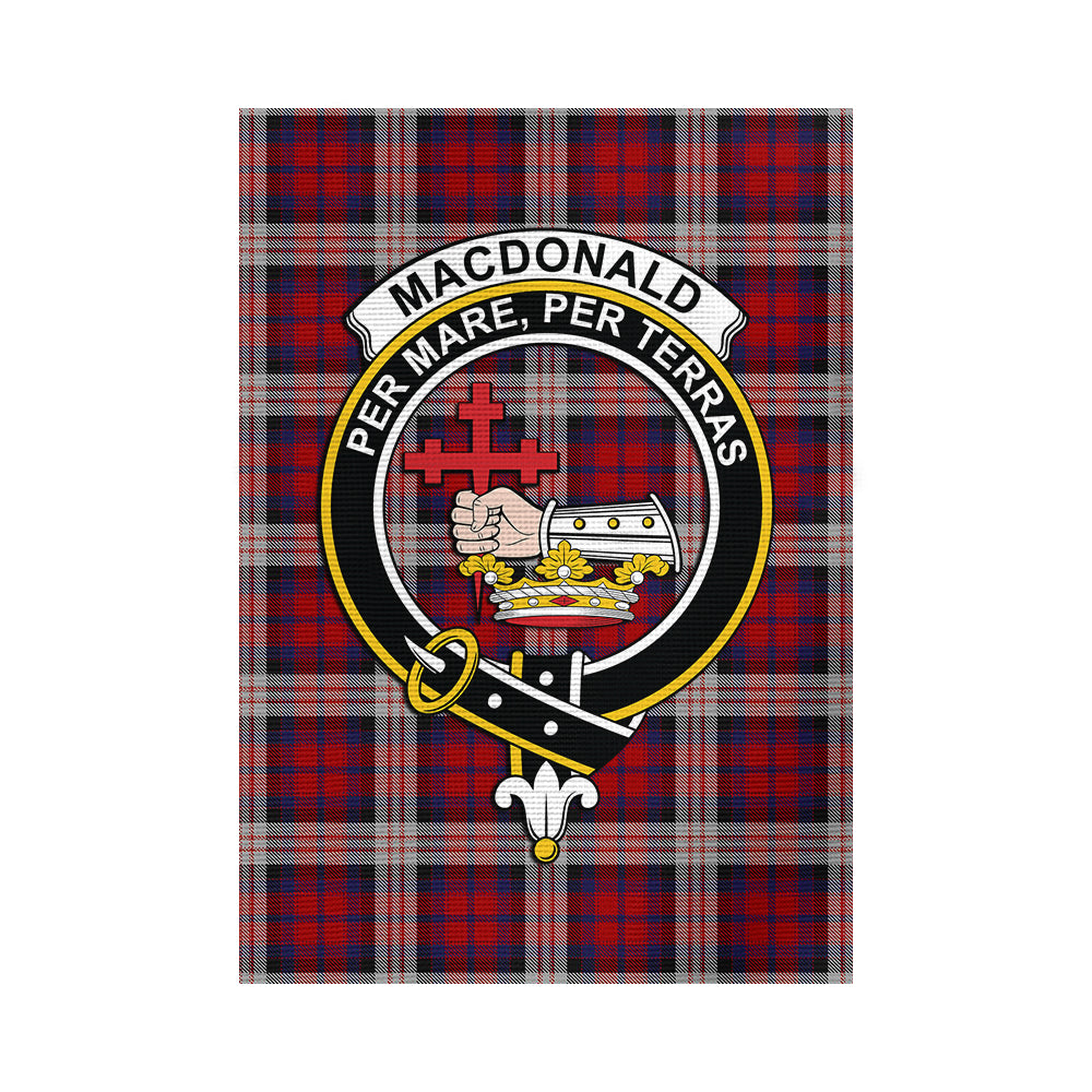 MacDonald Dress Irish Tartan Flag with Family Crest - Tartan Vibes Clothing