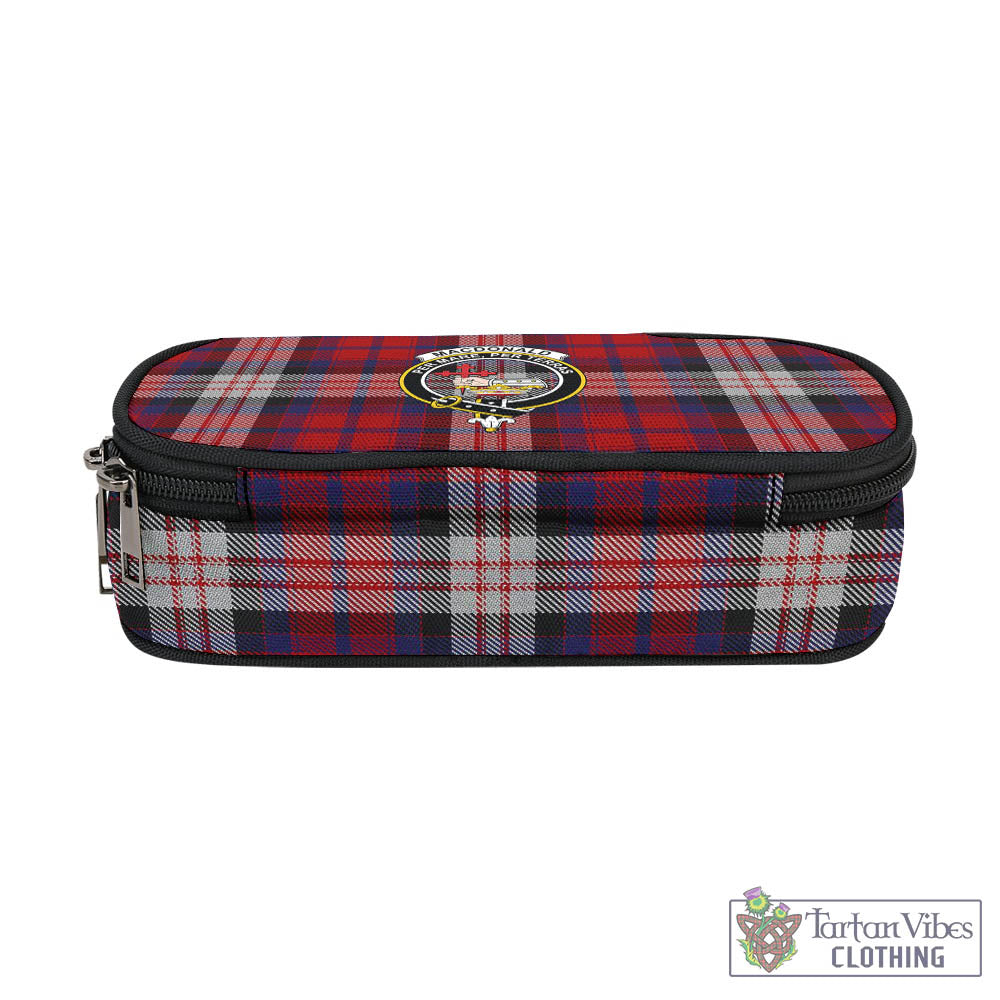 Tartan Vibes Clothing MacDonald Dress Irish Tartan Pen and Pencil Case with Family Crest