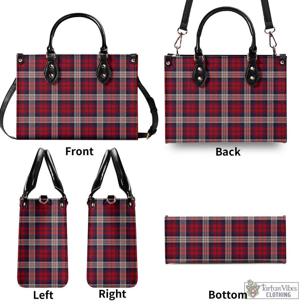 Tartan Vibes Clothing MacDonald Dress Irish Tartan Luxury Leather Handbags