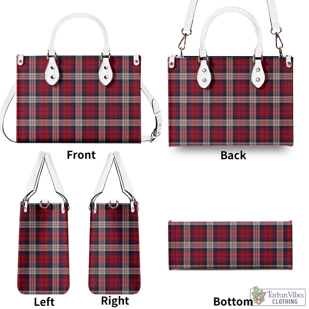 Tartan Vibes Clothing MacDonald Dress Irish Tartan Luxury Leather Handbags