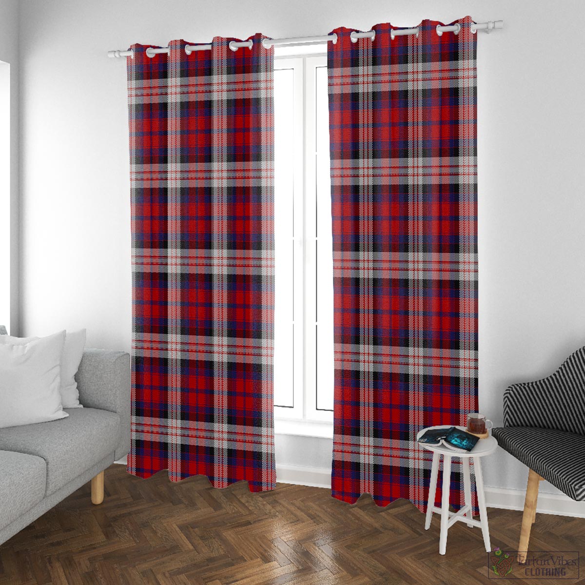 MacDonald Dress Irish Tartan Window Curtain