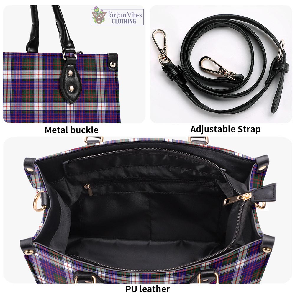 Tartan Vibes Clothing MacDonald Dress Modern Tartan Luxury Leather Handbags