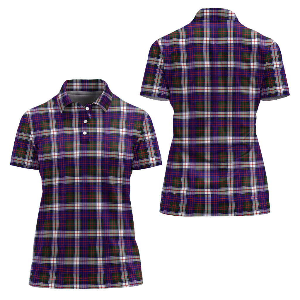 MacDonald Dress Modern Tartan Polo Shirt For Women Women - Tartan Vibes Clothing