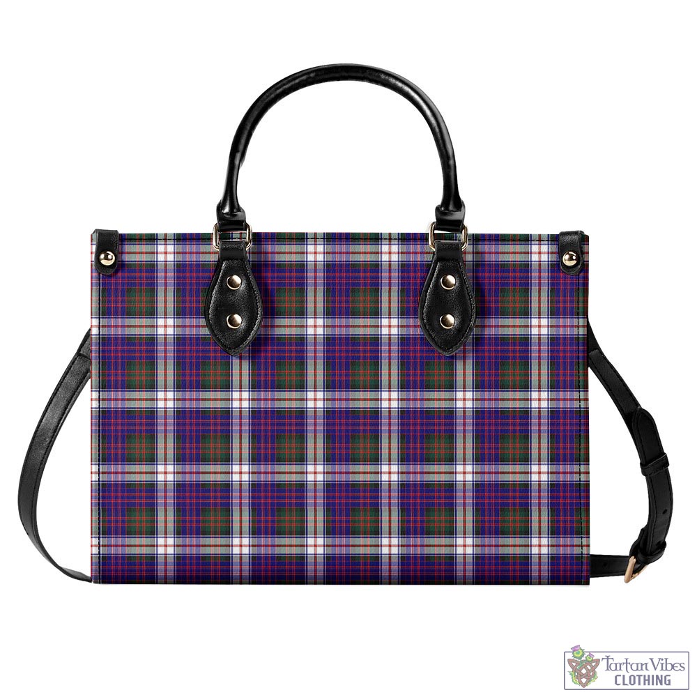 Tartan Vibes Clothing MacDonald Dress Modern Tartan Luxury Leather Handbags