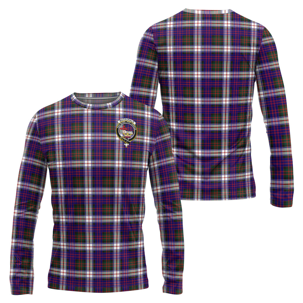 macdonald-dress-modern-tartan-long-sleeve-t-shirt-with-family-crest