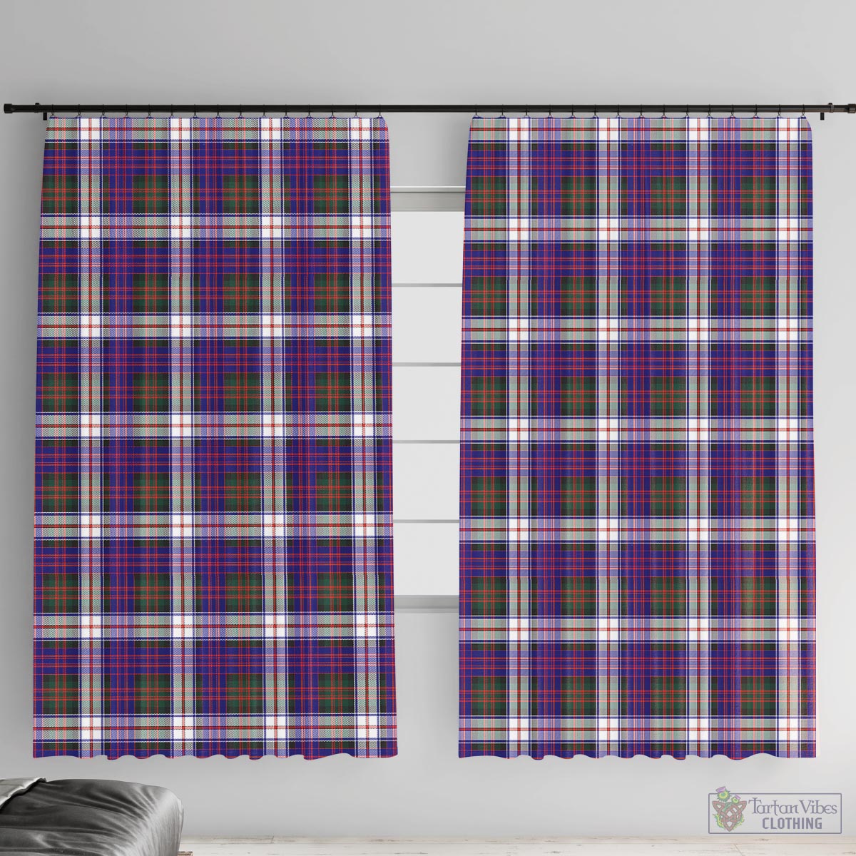 MacDonald Dress Modern Tartan Window Curtain