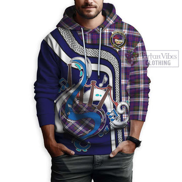 MacDonald Dress Modern Tartan Hoodie with Epic Bagpipe Style