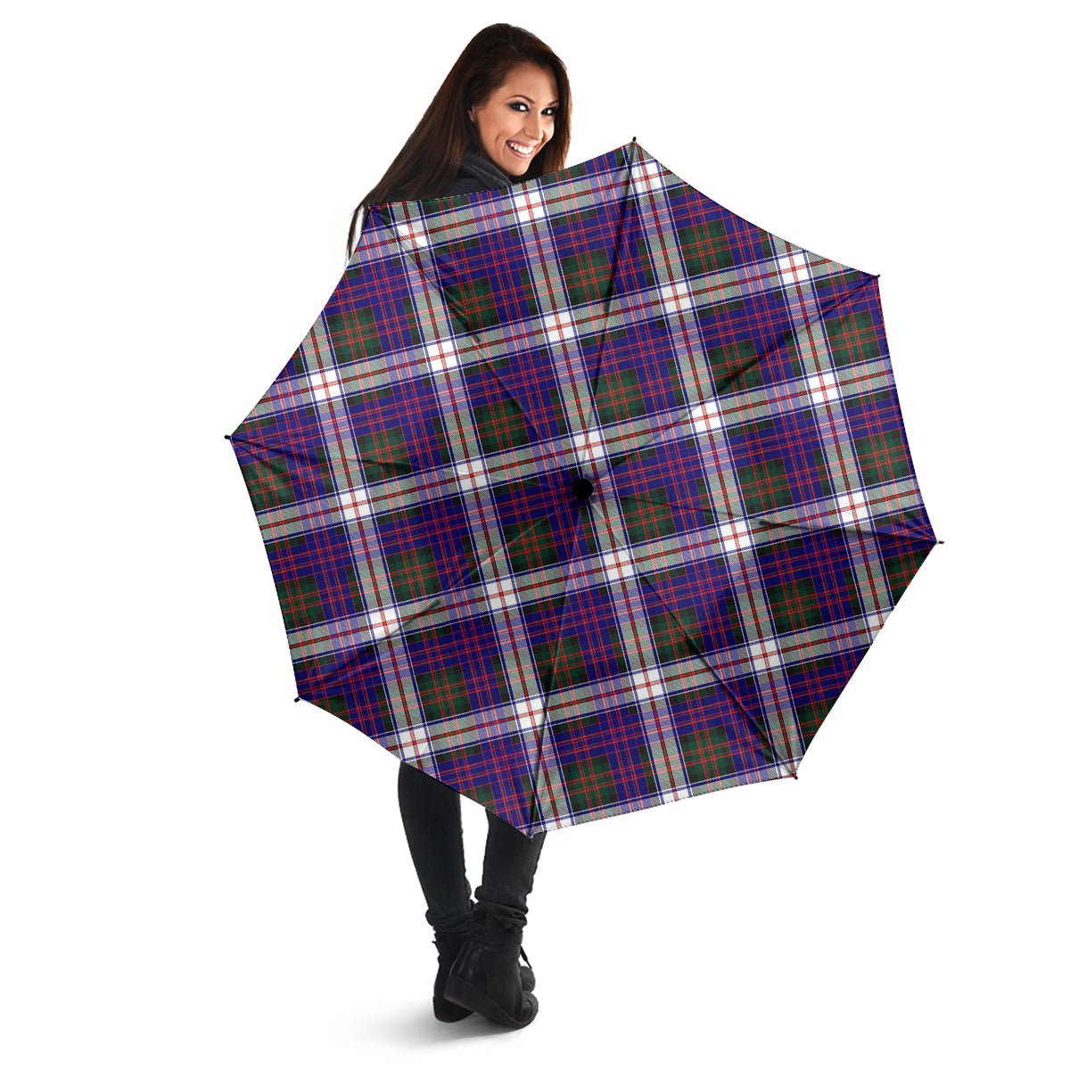 MacDonald Dress Modern Tartan Umbrella - Tartanvibesclothing