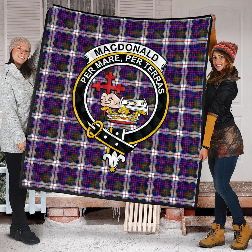 macdonald-dress-modern-tartan-quilt-with-family-crest