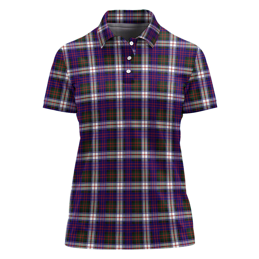 MacDonald Dress Modern Tartan Polo Shirt For Women - Tartan Vibes Clothing