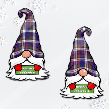 MacDonald Dress Modern Gnome Christmas Ornament with His Tartan Christmas Hat