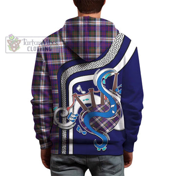 MacDonald Dress Modern Tartan Hoodie with Epic Bagpipe Style