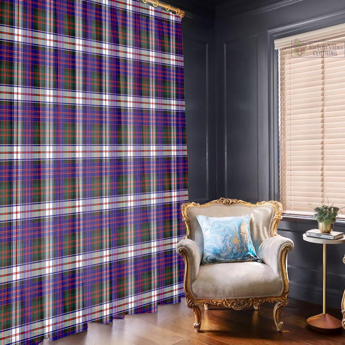 MacDonald Dress Modern Tartan Window Curtain