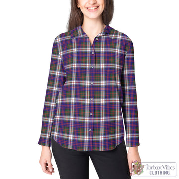 MacDonald Dress Modern Tartan Women's Casual Shirt