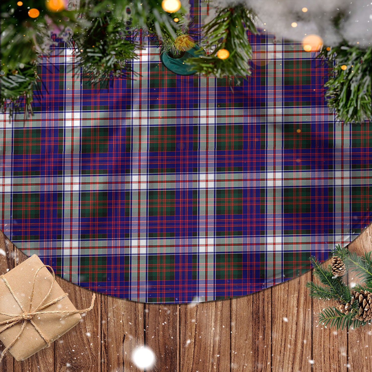 MacDonald Dress Modern Tartan Christmas Tree Skirt - Tartanvibesclothing