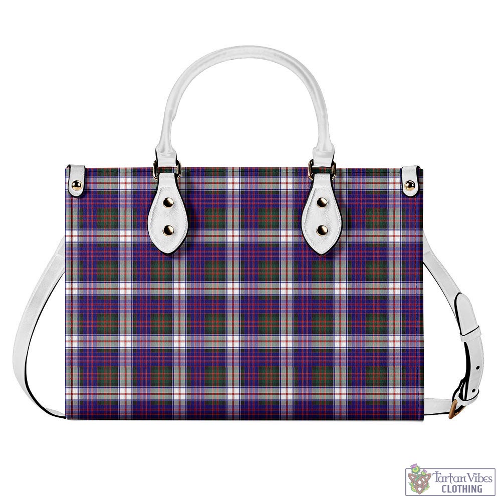 Tartan Vibes Clothing MacDonald Dress Modern Tartan Luxury Leather Handbags