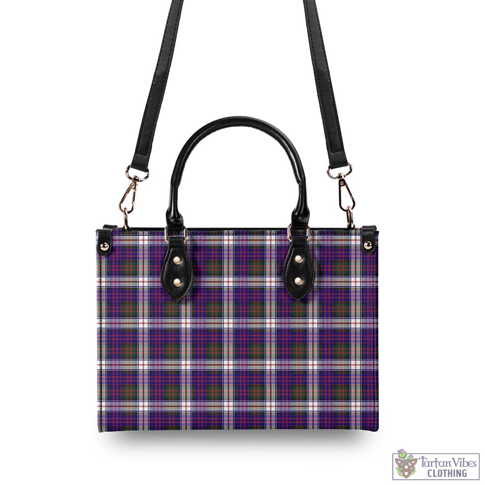 Tartan Vibes Clothing MacDonald Dress Modern Tartan Luxury Leather Handbags