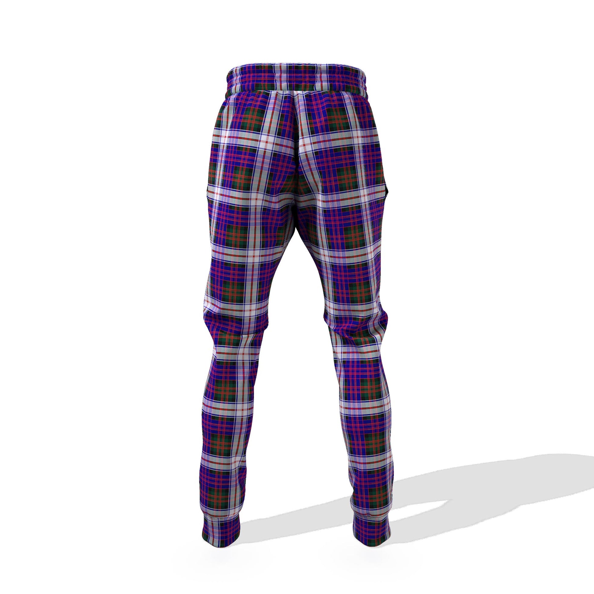 MacDonald Dress Modern Tartan Joggers Pants with Family Crest 6XL - Tartan Vibes Clothing